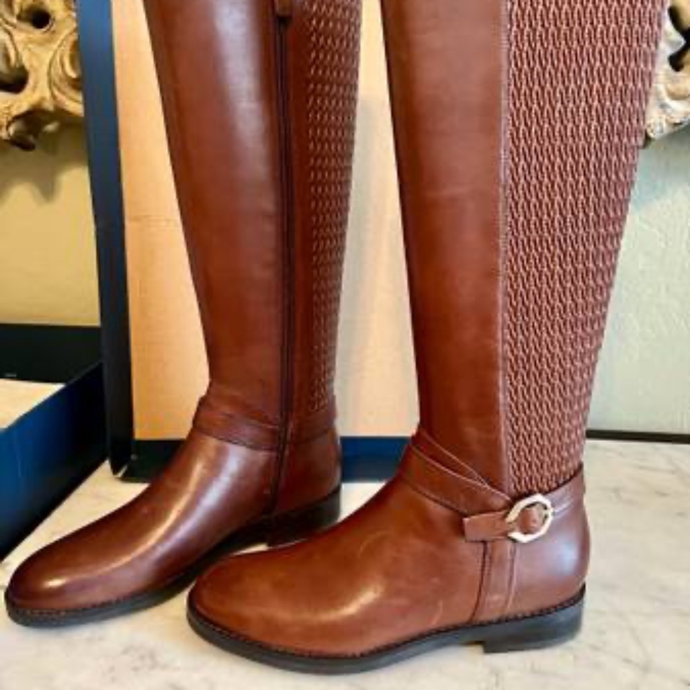 NEW IN BOX Leather Cole Haan Leeze Riding Boots